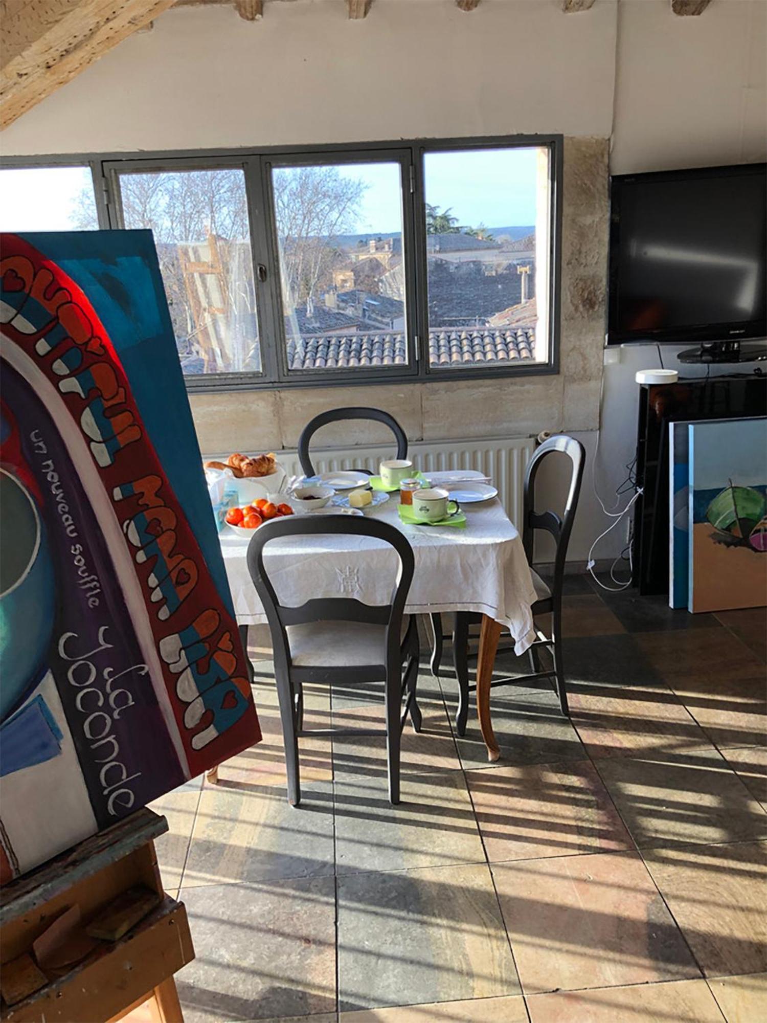Chambre D'Hote Vue Exepitonnelle 于泽斯 外观 照片